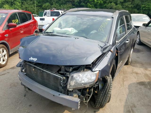 1C4NJCBA0ED539406 - 2014 JEEP COMPASS SP შავი ფოტო 2