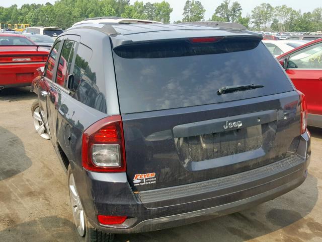 1C4NJCBA0ED539406 - 2014 JEEP COMPASS SP შავი ფოტო 3