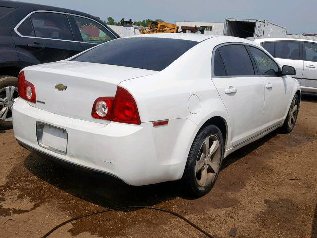 1G1ZC5E12BF145093 - 2011 CHEVROLET MALIBU 1LT 白色 照片 4