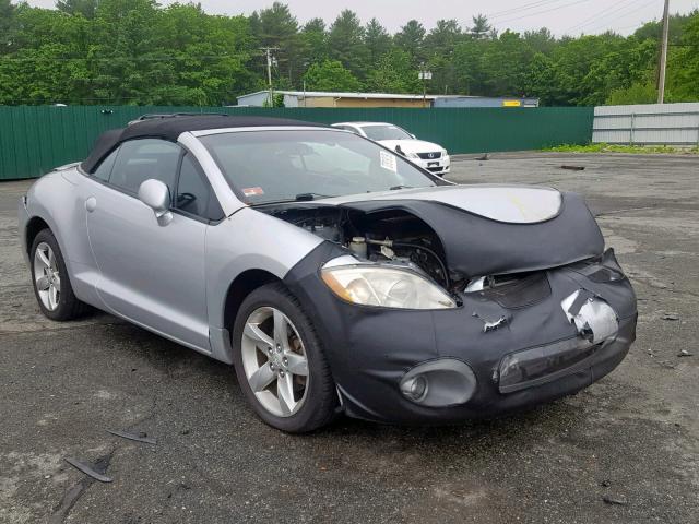 4A3AL25FX8E026539 - 2008 MITSUBISHI ECLIPSE SP SILVER photo 1