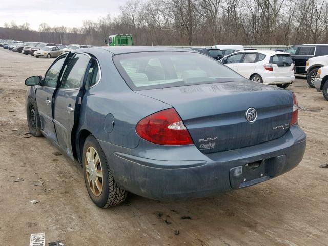 2G4WC552761223038 - 2006 BUICK LACROSSE C BLUE photo 3