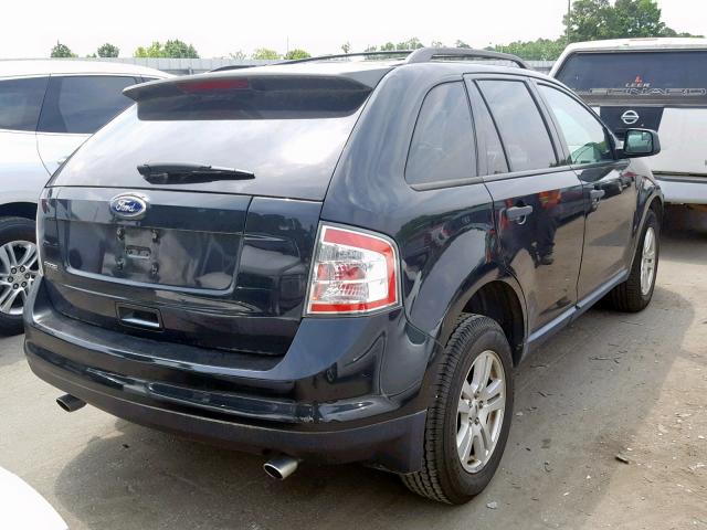 2FMDK3GC3ABB20304 - 2010 FORD EDGE SE BLACK photo 4