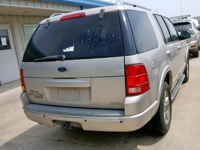 1FMDU65K14UC37027 - 2004 FORD EXPLORER L SILVER photo 4