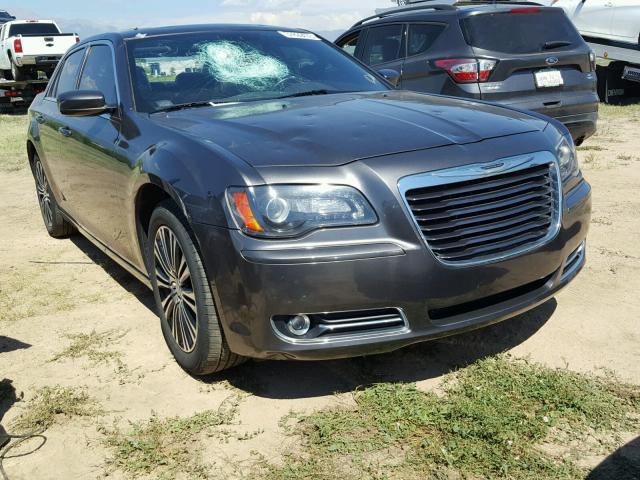 2C3CCAGT3DH652899 - 2013 CHRYSLER 300 V6 CHARCOAL photo 1