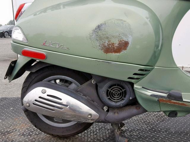 ZAPM448F985501052 - 2008 VESPA LX 150 GREEN photo 7