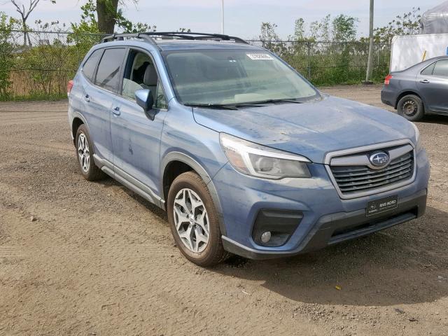 JF2SKEDC5KH468610 - 2019 SUBARU FORESTER P BLUE photo 1