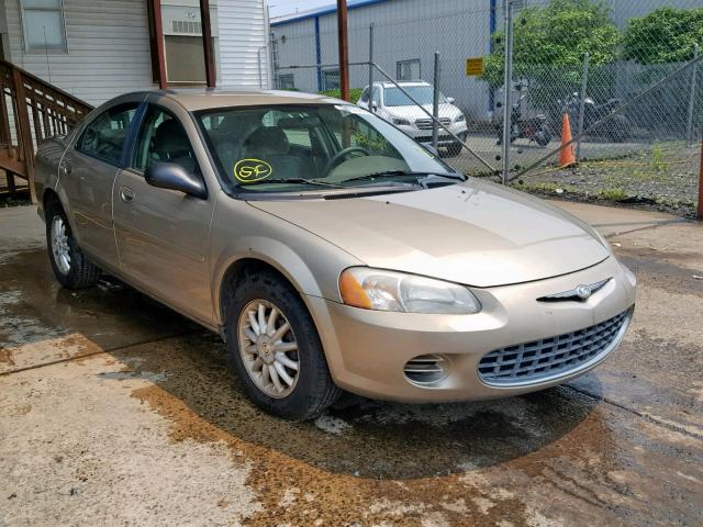 1C3EL46R62N184266 - 2002 CHRYSLER SEBRING LX TAN photo 1