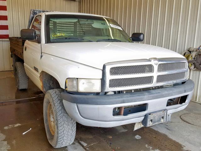 1B6KF26C8TJ142751 - 1996 DODGE RAM 2500 WHITE photo 1