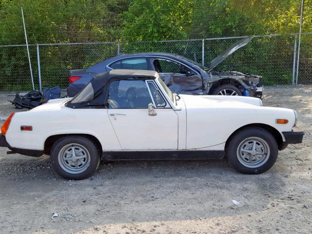 GAN6UL213558G - 1979 MG MIDGET WHITE photo 9