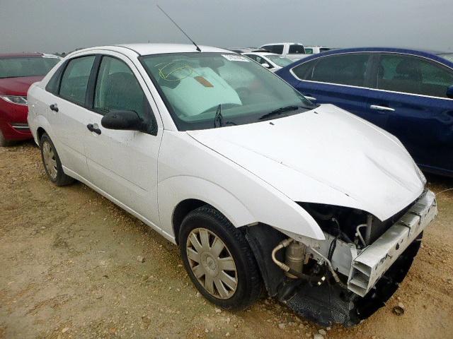 1FAFP34N36W188957 - 2006 FORD FOCUS ZX4 WHITE photo 1