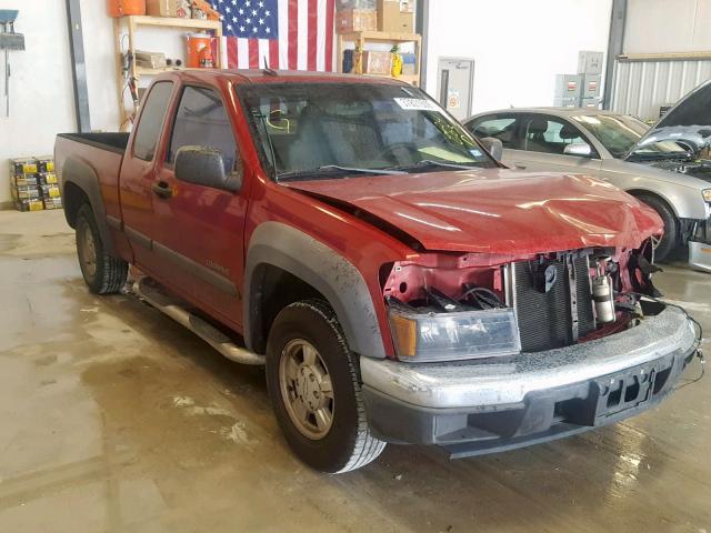 1GCCS196158224603 - 2005 CHEVROLET COLORADO RED photo 1