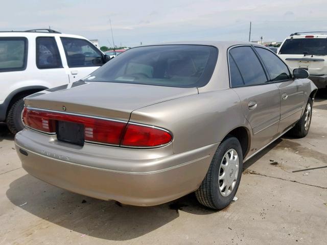 2G4WS52J721208662 - 2002 BUICK CENTURY CU GOLD photo 4