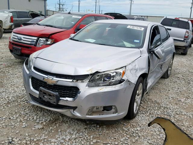 1G11C5SL0FF101585 - 2015 CHEVROLET MALIBU 1LT ნაცრისფერი ფოტო 2