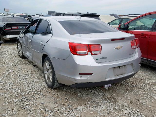1G11C5SL0FF101585 - 2015 CHEVROLET MALIBU 1LT ნაცრისფერი ფოტო 3