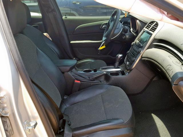 1G11C5SL0FF101585 - 2015 CHEVROLET MALIBU 1LT ნაცრისფერი ფოტო 5