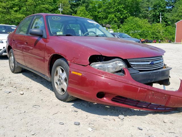 1G1ND52F14M696691 - 2004 CHEVROLET CLASSIC RED photo 1