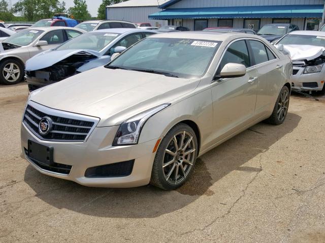 1G6AA5RX5E0105786 - 2014 CADILLAC ATS TAN photo 2