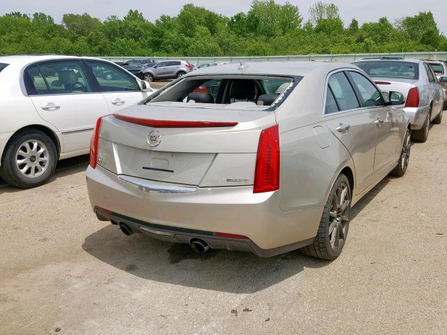 1G6AA5RX5E0105786 - 2014 CADILLAC ATS TAN photo 4