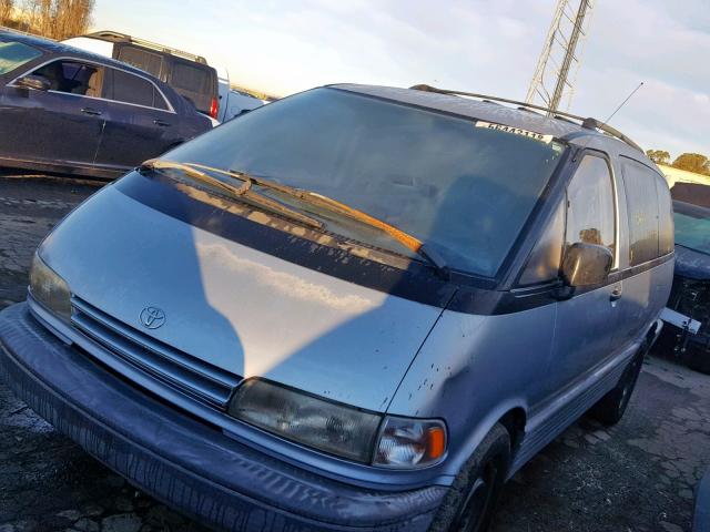 JT3AC12R3N1047607 - 1992 TOYOTA PREVIA LE SILVER photo 2