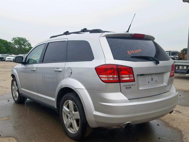 3D4PH5FV2AT229410 - 2010 DODGE JOURNEY SX SILVER photo 3