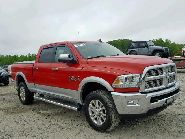 3C6UR5FL5EG144885 - 2014 RAM 2500 LARAM RED photo 1