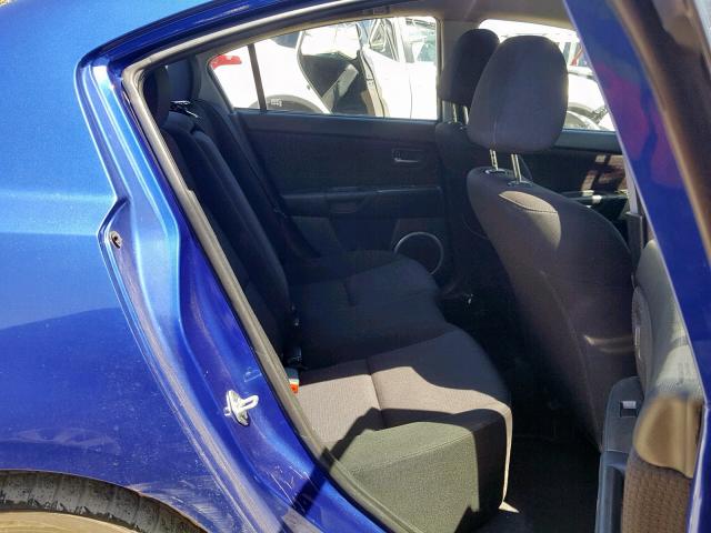 JM1BK323071737912 - 2007 MAZDA 3 S BLUE photo 6