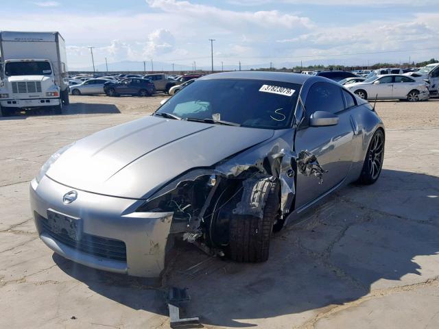 JN1AZ34D23T112720 - 2003 NISSAN 350Z COUPE SILVER photo 2