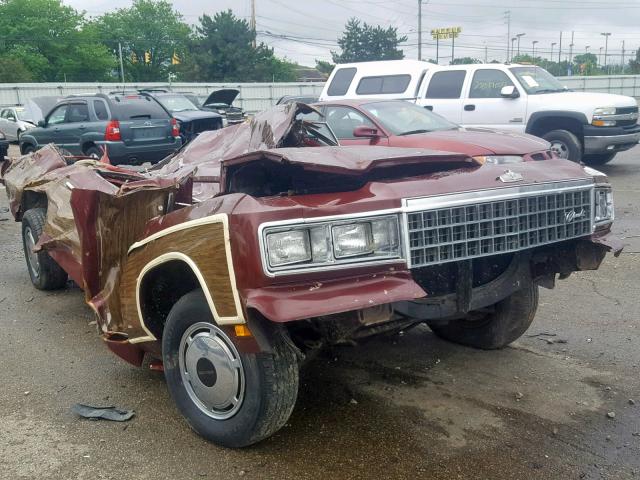 1N45U6J146986 - 1976 CHEVROLET CAPRICE TWO TONE photo 1