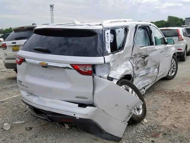 1GNEVJKW2KJ113077 - 2019 CHEVROLET TRAVERSE H WHITE photo 4