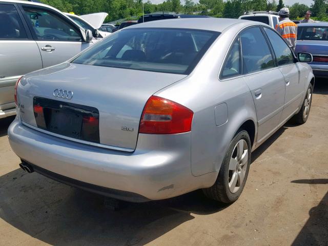 WAUJT64B43N069871 - 2003 AUDI A6 3 SILVER photo 4