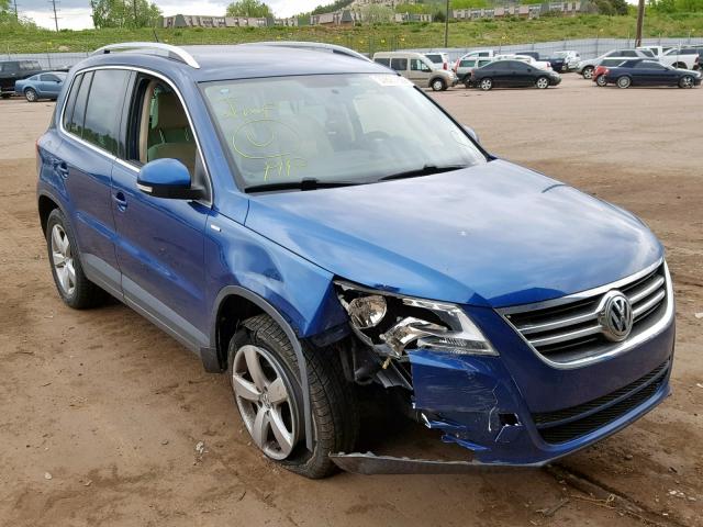 WVGBV7AX2AW003278 - 2010 VOLKSWAGEN TIGUAN SE BLUE photo 1