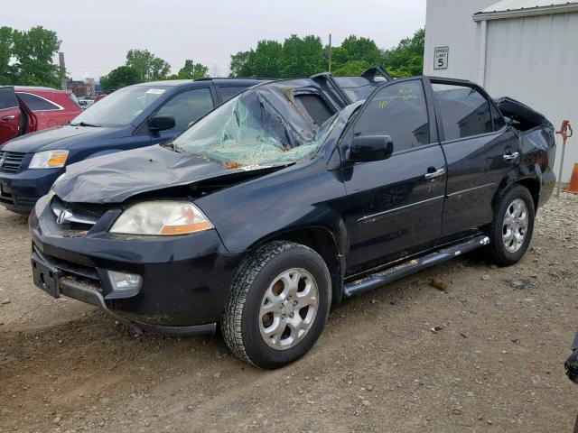 2HNYD18862H538279 - 2002 ACURA MDX TOURIN BLACK photo 9