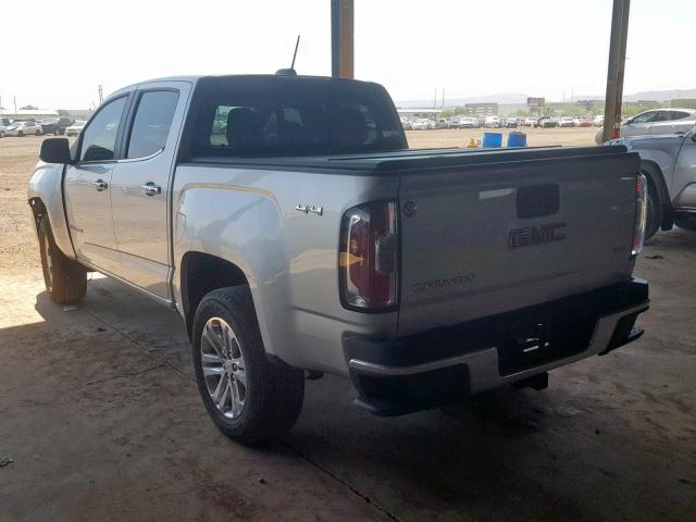 1GTG6DE31G1177068 - 2016 GMC CANYON SLT SILVER photo 3