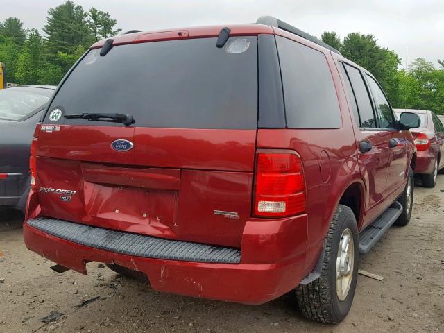 1FMZU73KX5UC02714 - 2005 FORD EXPLORER X RED photo 4