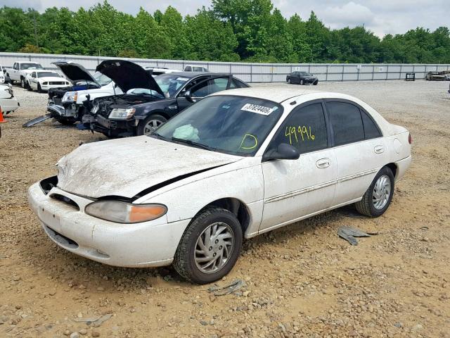 1FALP13P3VW226678 - 1997 FORD ESCORT LX WHITE photo 2