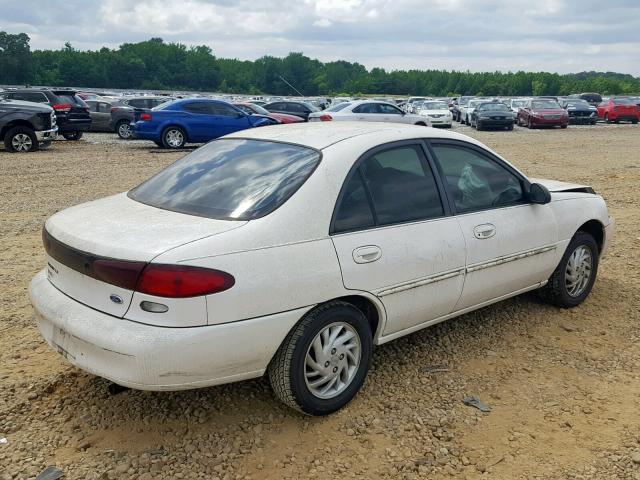 1FALP13P3VW226678 - 1997 FORD ESCORT LX WHITE photo 4