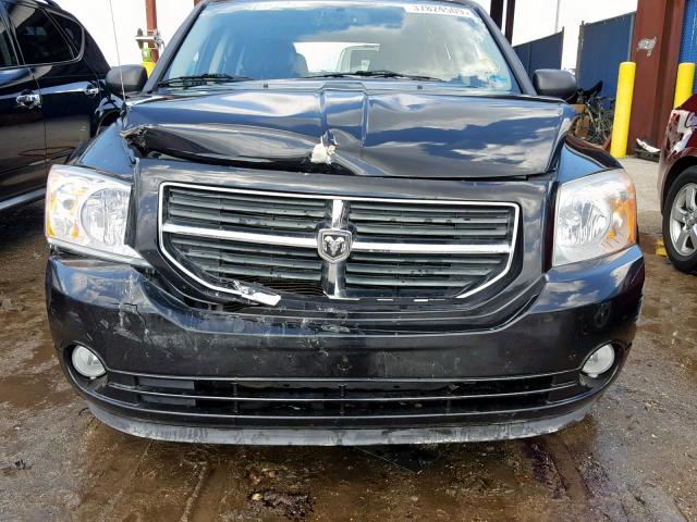 1B3CB5HA0AD598362 - 2010 DODGE CALIBER HE BLACK photo 9