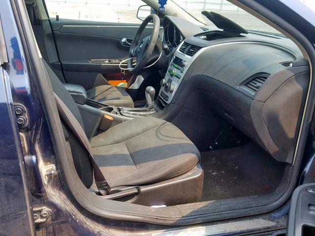 1G1ZH57B294167589 - 2009 CHEVROLET MALIBU 1LT BLUE photo 5