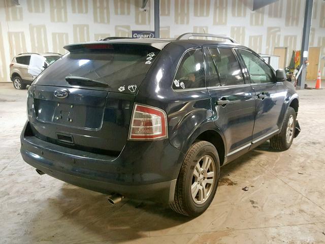 2FMDK36C79BA50190 - 2009 FORD EDGE SE BLUE photo 4