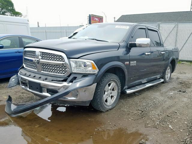 1C6RR7NT5DS591968 - 2013 RAM 1500 LARAM BLACK photo 2