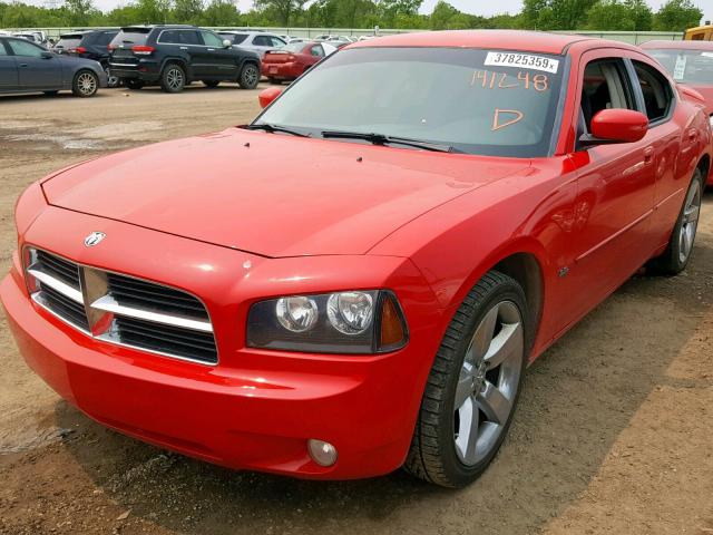 2B3CA9CV4AH248238 - 2010 DODGE CHARGER RA RED photo 2