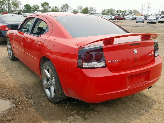 2B3CA9CV4AH248238 - 2010 DODGE CHARGER RA RED photo 3