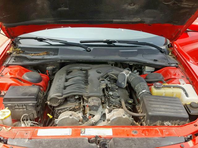 2B3CA9CV4AH248238 - 2010 DODGE CHARGER RA RED photo 7