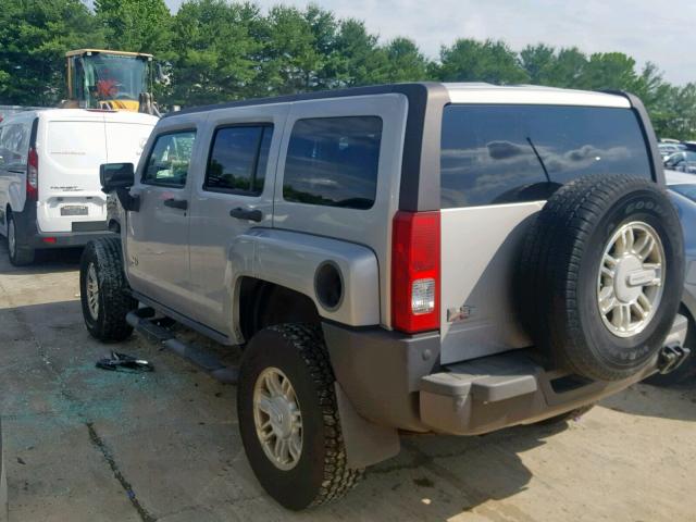 5GTDN136968290167 - 2006 HUMMER H3 BEIGE photo 3