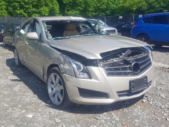 1G6AA5RA4E0194164 - 2014 CADILLAC ATS SILVER photo 1