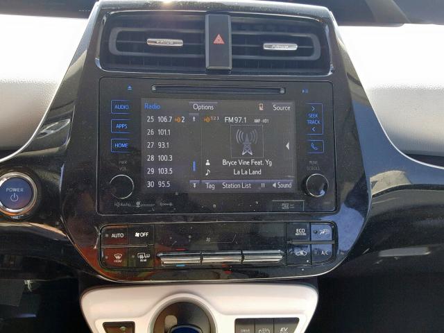 JTDKARFP2H3015754 - 2017 TOYOTA PRIUS PRIM 银色 照片 9