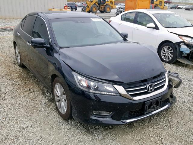 1HGCR2F80DA153488 - 2013 HONDA ACCORD EXL BLACK photo 1