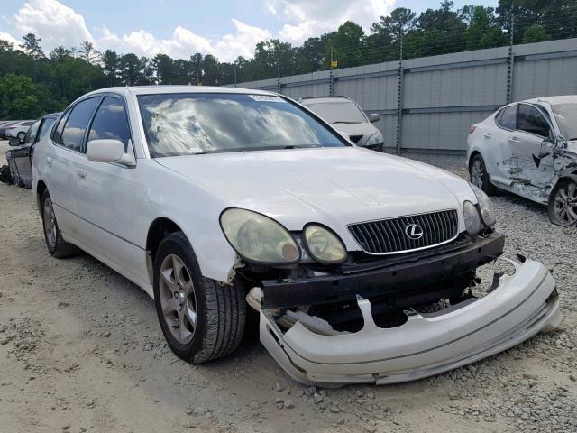 JT8BD69S140192764 - 2004 LEXUS GS 300 WHITE photo 1