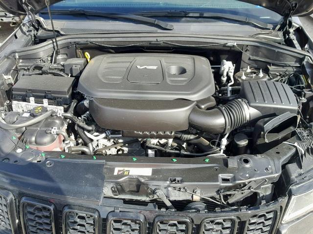 1C4RJFBG8HC834951 - 2017 JEEP GRAND CHER GRAY photo 7