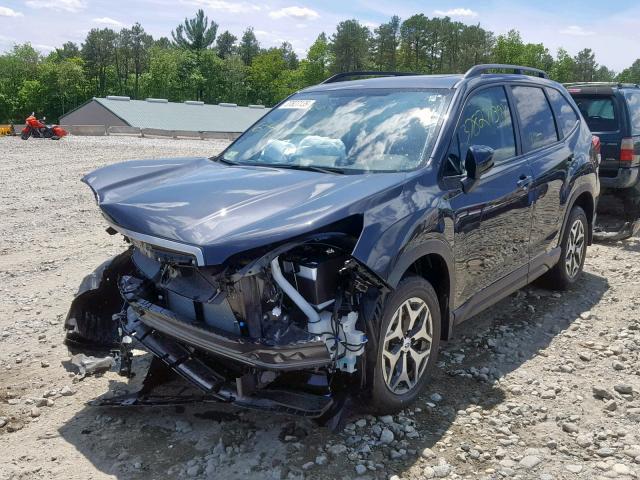 JF2SKAGC7KH514250 - 2019 SUBARU FORESTER P GRAY photo 2